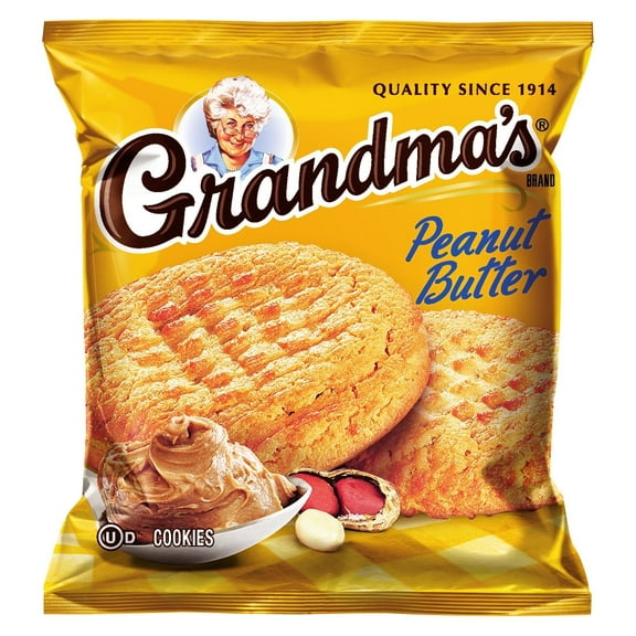 Grandma's Peanut Butter Cookies, 2.5 Ounce (Pack of 60)