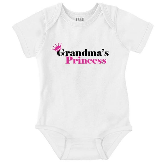 Grandmas Princess Sweet Granddaughter Bodysuit Jumper Girls Infant Baby Brisco Brands 24M