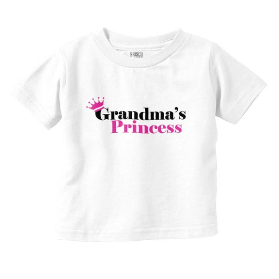 Grandmas Princess Sweet Granddaughter Youth T Shirt Tee Girls Infant Toddler Brisco Brands 24M
