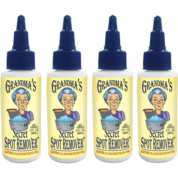 Grandmas Secret 2OZ Spot Remover 4 PACK total 8 oz