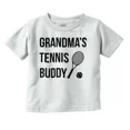 thumbnail image 1 of Grandmas Tennis Buddy Grandson Granddaughter Toddler T Shirt TODDLER SHORT SLEEVE TEE BELLA CANVAS 3001T, 1 of 3