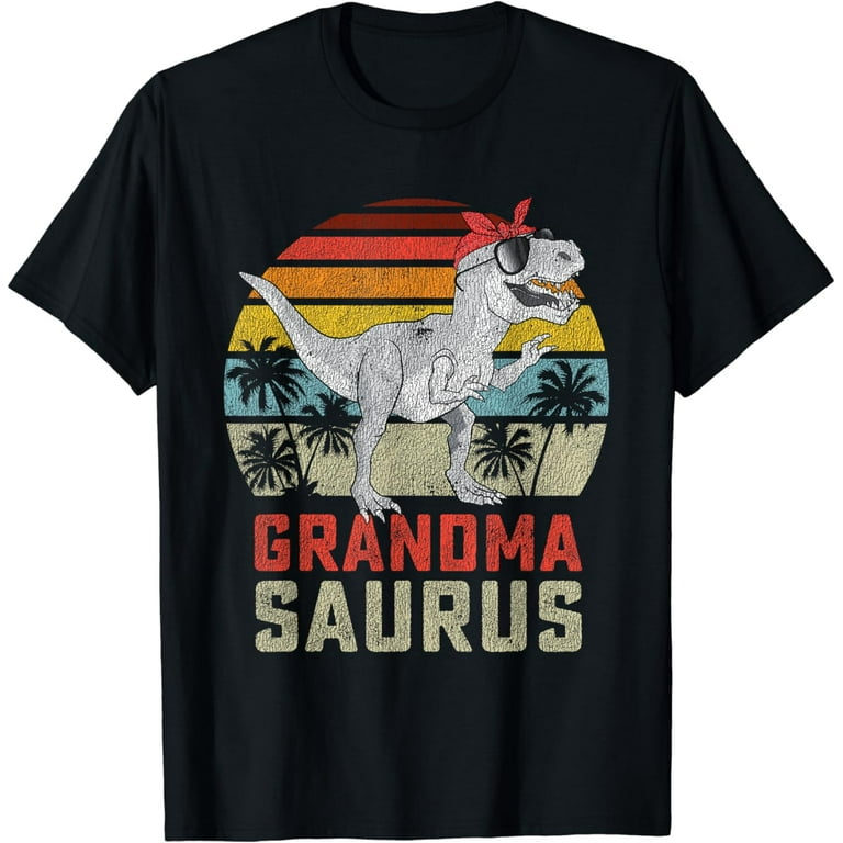 Grandmasaurus Matching Family T-Shirt, Dinosaur For Grandma Grandmasaurus Matching Family T-Shirt, Dinosaur For Grandma