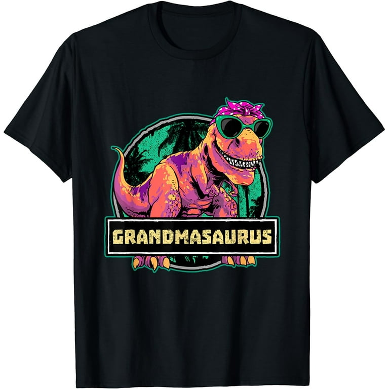 Grandmasaurus Rex Grandma Family T Rex Dinosaur T-Shirt Grandmasaurus Rex Grandma Family T Rex Dinosaur T-Shirt