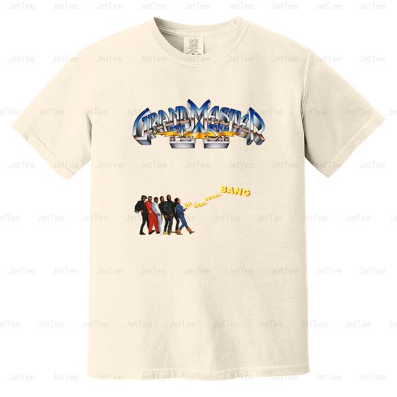 Grandmaster Flash Furious Five Ba-Dop-Boom-Bang Vintage Retro Hip Hop Comfort Color T-Shirt Unisex, up to 4XL