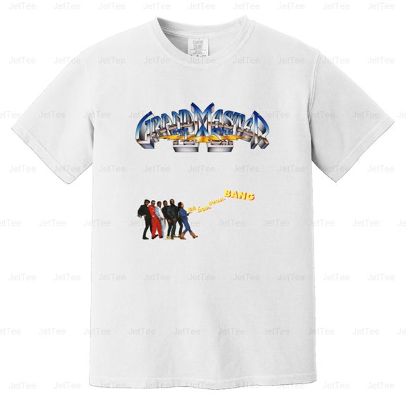 Grandmaster Flash Furious Five Ba-Dop-Boom-Bang Vintage Retro Hip Hop Comfort Color T-Shirt Unisex, up to 4XL