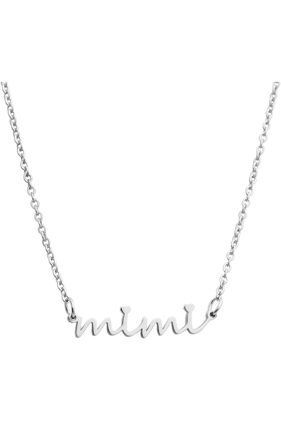 Grandmother Gift Quality Gigi Mimi Initial Necklace Name Necklace Reveal Gifts for Grandma Gigi Gift Jewelry[i483]