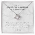 thumbnail image 1 of Grandmother Of The Bride Gift - Love Knot Necklace Standard Box, 1 of 3