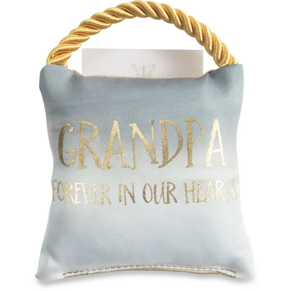 Pavilion Gift Company - Grandpa - 4.5" Memorial Pocket Pillow