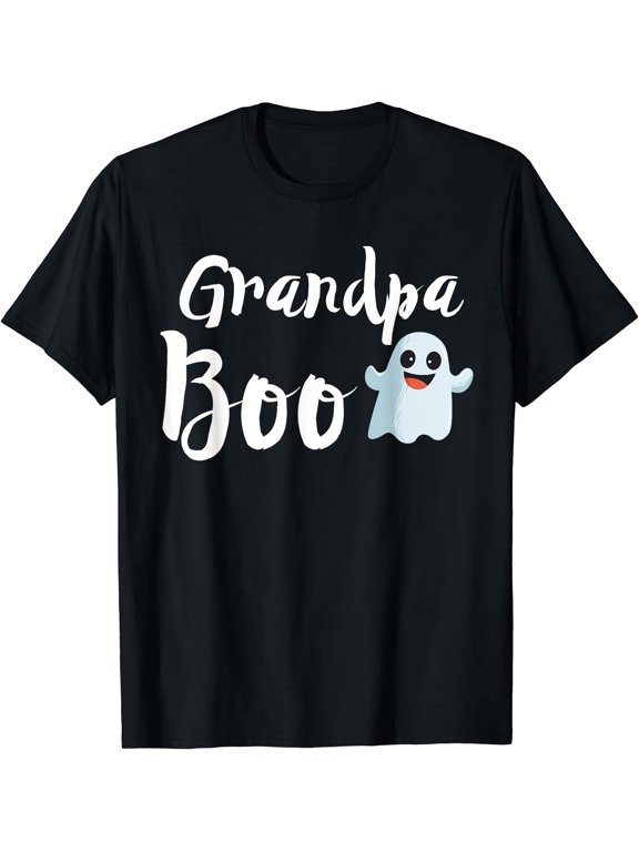 Grandpa Boo Halloween Family Matching Ghost Granddad Shirt T-Shirt