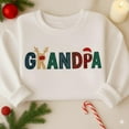 thumbnail image 1 of Grandpa Christmas Sweatshirt | Matching Grandpa Xmas Shirt | Grandpa Reindeer Hoodie | Matching Christmas for Family | Grandpa PJ Xmas Top, 1 of 5