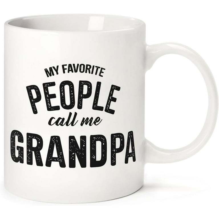 Grandpa Fathers Day Gift,11 OZ Funny Coffee Mug Unique Gifts for