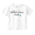 thumbnail image 1 of Grandpa Fishing Buddy Grandchild Cute Toddler Boy Girl T Shirt Infant Toddler Brisco Brands 12M, 1 of 6