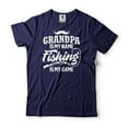 thumbnail image 1 of Grandpa Fishing Shirt Grandpa Is My Name Fishing Is My Game Shirt Funny Grandpa Tee Fishing Gifts (X-Large Navy Blue), 1 of 6