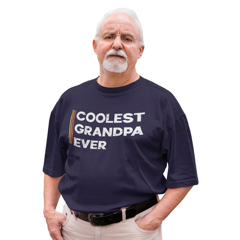Grandpa Gift - Coolest Grandpa Ever Tee Shirt 