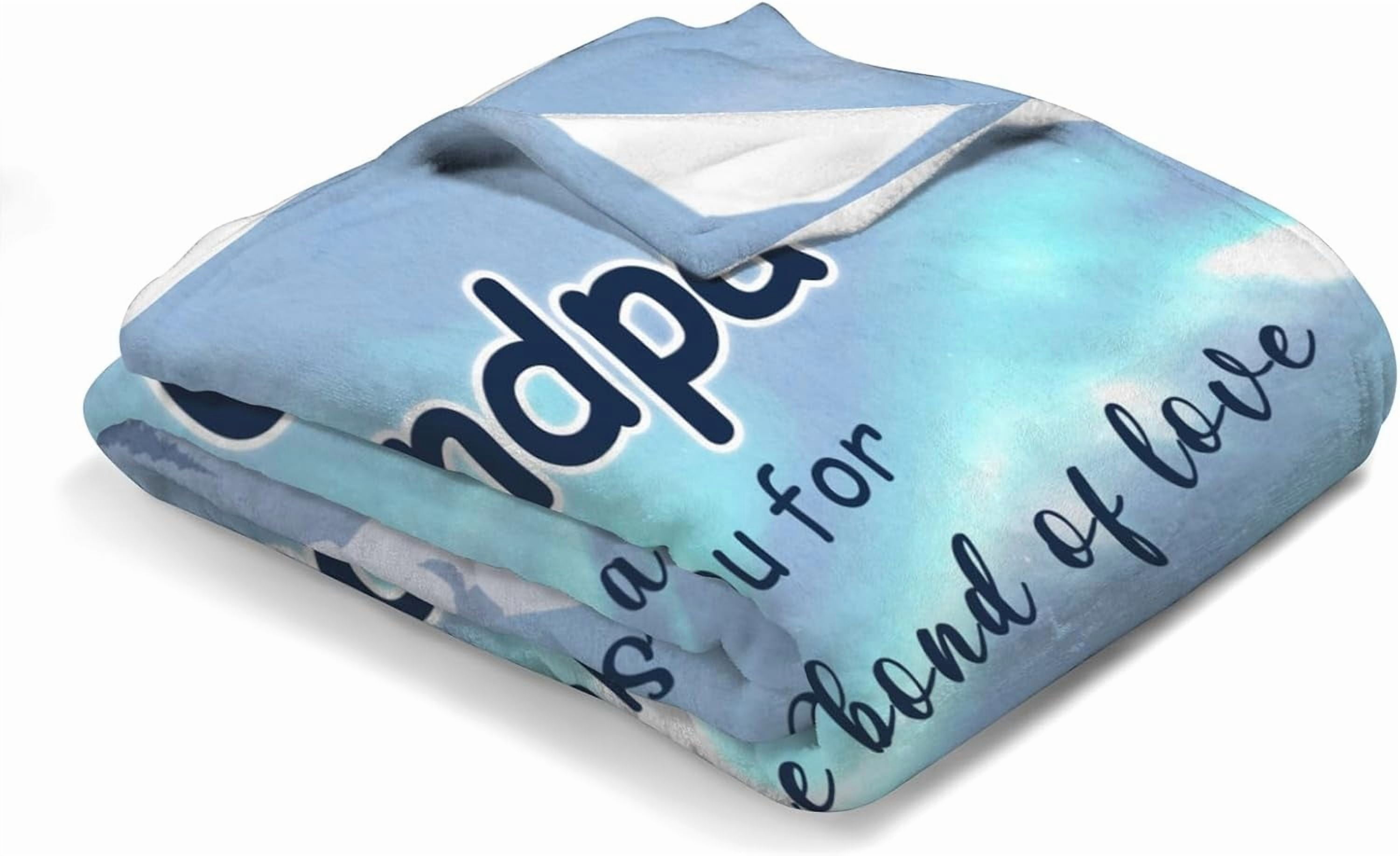 Grandpa Gift Throw Blanket, Gifts for Grandpa, Blanket for Grandpa from Grandkid, Best Grandpa Blanket, Grandpa Gift, Grandpa Gift from Granddaughter Grandson, Papa Blanket, Grandfather Blanket-50*60