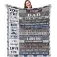 thumbnail image 1 of Grandpa Gifts Blanket 60’’x50’’,Fathers Day Ideas Gifts for Grandpa,Grandpa Birthday Gifts,Grandpa Gifts from Granddaughter/Grandson,Best/Great Grandpa Gifts,Grandfather Blanket, 1 of 5