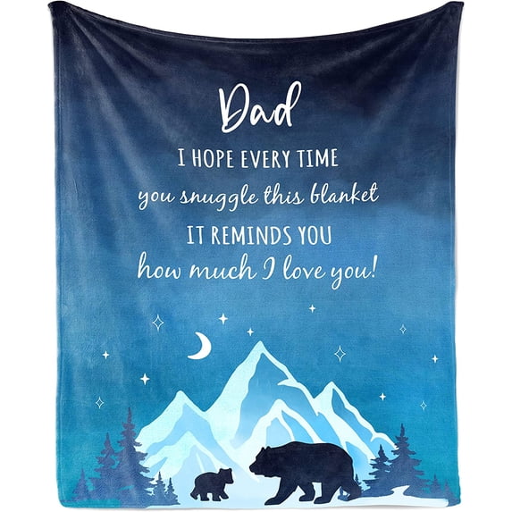 Grandpa Gifts Blanket 60"x50", Gifts for Grandpa from Granddaughter Grandson, Grandpa Gifts from Grandchildren, Best Granddad Gifts, Great Grandfather Gifts Ideas Throw Blankets