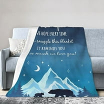Grandpa Gifts Blanket , Gifts for Grandpa from Granddaughter Grandson, Grandpa Gifts from Grandchildren, Best Granddad Gifts, Great Grandfather Gifts Ideas Throw Blankets 50x40
