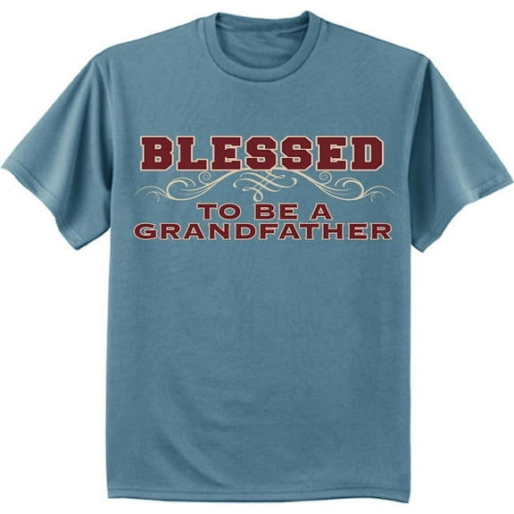 Grandpa Gifts Blessed Grandfather Tee Shirt