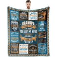 thumbnail image 1 of Grandpa Gifts from Grandkids, Grandpa Birthday Gifts, Gifts for Grandpa Blanket 50*60, Best Grandpa Ever Gifts, Funny Gifts for Grandpa, Christmas Grandpa Gifts, Fathers Day Grandpa Gifts Ideas, 1 of 6