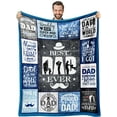 thumbnail image 1 of Grandpa Gifts, Great Gifts for Grandpa, Best Grandpa Gifts, Grandpa Birthday Gifts, Grandpa Gifts from Grandchildren, Grandpa Gifts for Fathers Day Christmas Ideas Throw Blanket 60"x50", 1 of 5