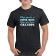 thumbnail image 1 of Grandpa Hero T-Shirt Men -Smartprints Designs, Male XX-Large, 1 of 4