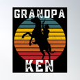 thumbnail image 1 of Grandpa Ken Poster Wall Art, Modern Wall Decor For Living Room Bedroom, 24x36 UNFRAMED, 1 of 3