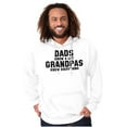 thumbnail image 1 of Grandpa Knows Everything Grandfather Men's Big & Tall Graphic Hoodie Brisco Brands 4X, 1 of 5