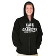 thumbnail image 1 of Grandpa Knows Everything Grandfather Zip Hoodie Sweatshirt Men Brisco Brands L, 1 of 6