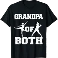 thumbnail image 1 of Grandpa Of Ballet And Baseball T Shirt Size S-5XL, 1 of 5