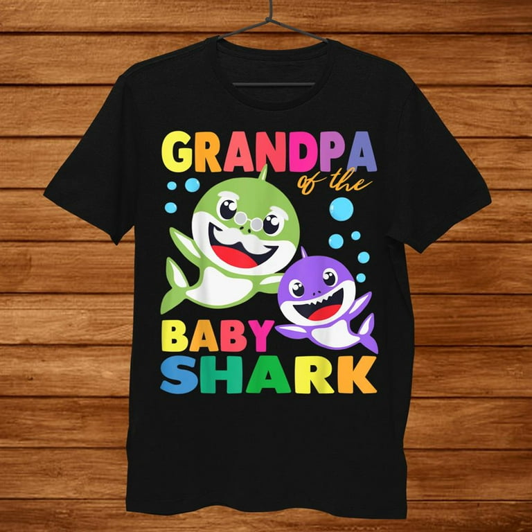 Grandpa Of The Baby Shark Birthday Grandpa Shark Shirt Grandpa Of The Baby Shark Birthday Grandpa Shark Shirt