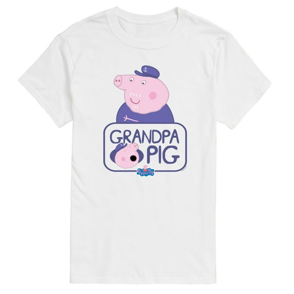 Grandpa Pig - Men's Short Sleeve Graphic T-shirt