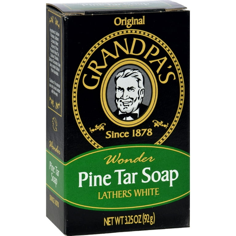 Pine Tar Bar Soap 3.25 oz & 4.5 oz