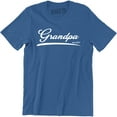 thumbnail image 1 of Grandpa Since 2017 Cute - Grandfather Fathers Day Gift Men's T-Shirt, 1 of 4
