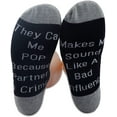 thumbnail image 1 of Grandpa Socks They Call Me Grandpa Because Partner In Crime Makes Me Sound Like A Bad Influence, 1 of 6