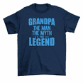 thumbnail image 1 of Grandpa The Man Myth Legend Father's Day Gift T-Shirt Men, 1 of 2