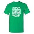 thumbnail image 1 of Grandpa The Man The Legend Sarcastic Humor Graphic Tees Gift For Mens Novelty Funny T Shirt, 1 of 5