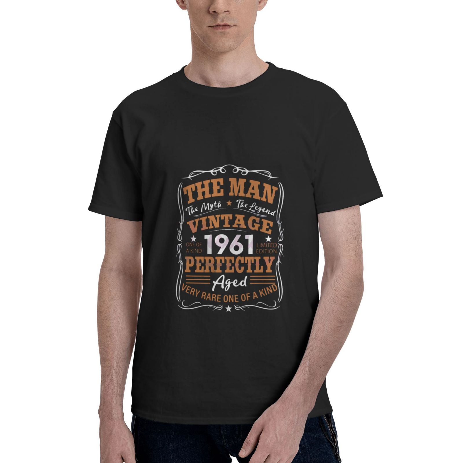 Grandpa The Man The Myth The Bad Legend Men'S Cotton TShirt