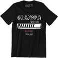 thumbnail image 1 of Grandpa To Be Loading Please Wait Pregnancy Reveal Men's Tee Shirt, 1 of 4