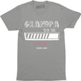 thumbnail image 1 of Grandpa To Be Loading Please Wait Pregnancy Reveal Men's Tee Shirt, 1 of 4
