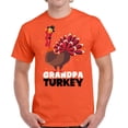 thumbnail image 1 of Grandpa Turkey Men T-Shirt - Graphic Tee S M L XL 2XL 3XL 4XL 5XL - Funny Thanksgiving Tshirts for Men Happy Thanksgiving Gifts, 1 of 2
