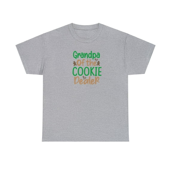 Grandpa of the Cookie Dealer Girl Scout Grandpa Unisex Heavy Cotton Tee