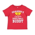 thumbnail image 1 of Grandpa's Future Pickleball Buddy Toddler T-Shirt 4T Red, 1 of 3