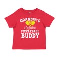 thumbnail image 1 of Grandpa's Future Pickleball Buddy Toddler T-Shirt 5/6T Red, 1 of 3