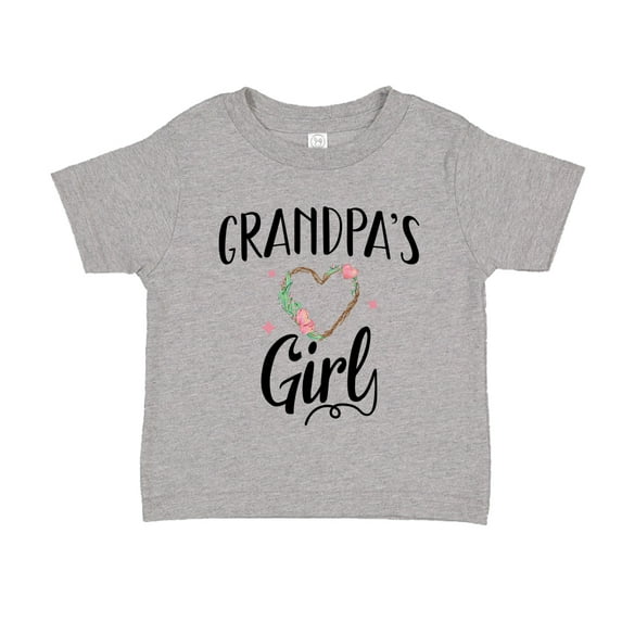 Grandpa's Girl Toddler T-Shirt 2T Athletic Heather