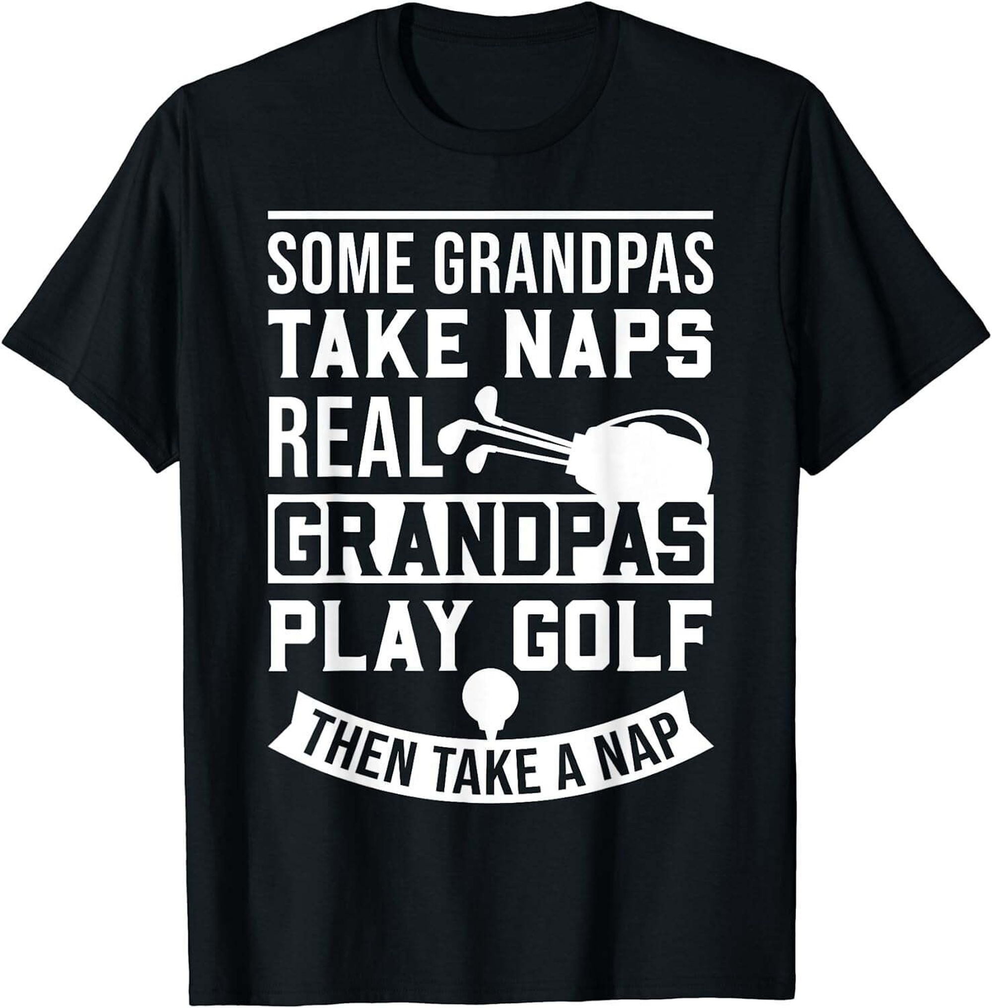 Grandpa's Golf Game: Tee Time Champion Tee for the Best Grandfather ...