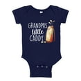 thumbnail image 1 of Grandpa's Little Caddy Baby Bodysuit One Piece 6 mo Navy Blue, 1 of 3
