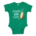 thumbnail image 1 of Grandpa's Little Caddy Baby Bodysuit One Piece NB Kelly Green, 1 of 3