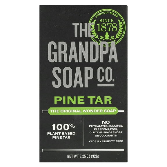 Grandpa's Original Wonder Pine Tar Soap - 3.25 oz