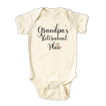thumbnail image 1 of Grandpa's Retirement Plan Baby Bodysuit, Newborn Outfit, Baby Clothes, Gift&nbsp;for&nbsp;Children 6-9m Natural, 1 of 1